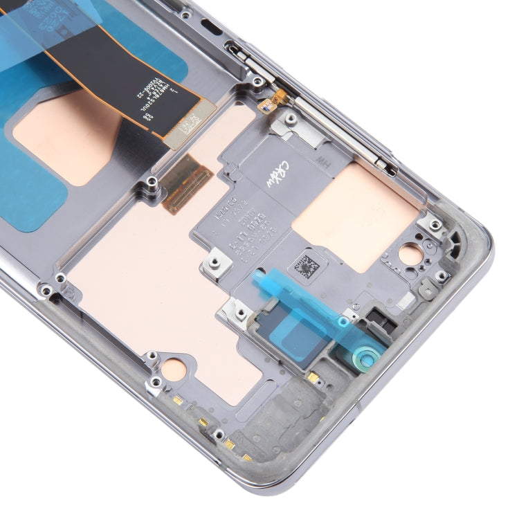 For Samsung Galaxy S20 Ultra 4G/5G SM-G988 6.67 inch OLED LCD Screen Digitizer Full Assembly with Frame  - Grey