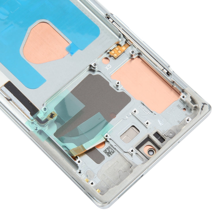For Samsung Galaxy Note20 SM-N980 6.67 inch OLED LCD Screen Digitizer Full Assembly with Frame  - Green