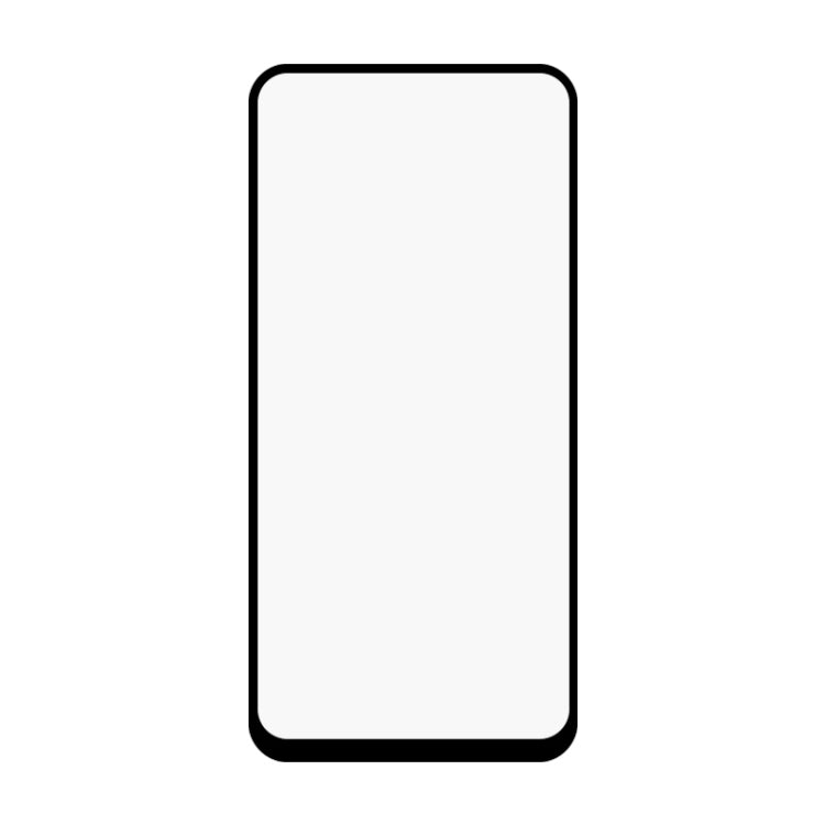 For Huawei Nova 7i Full Glue Full Screen Tempered Glass Film(Black)