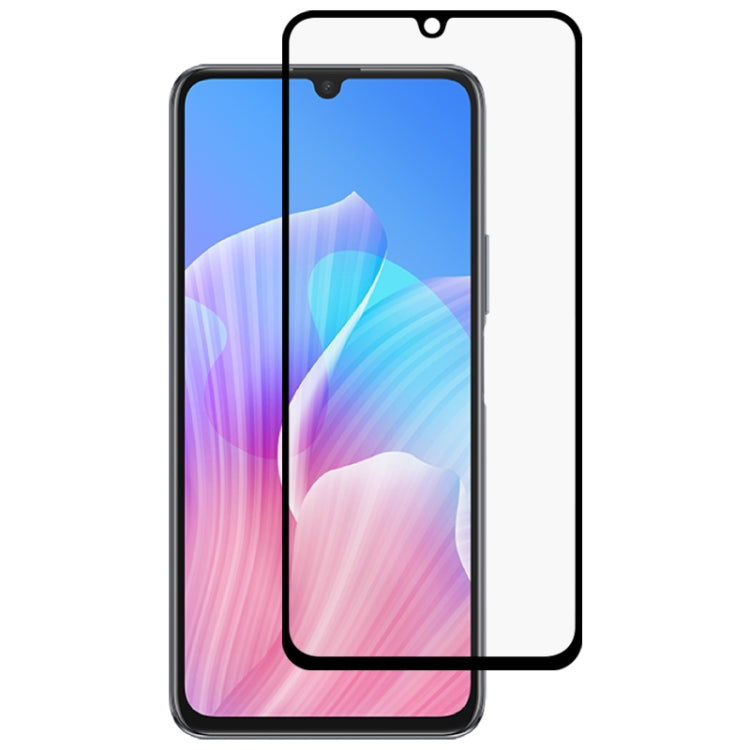 For Huawei Enjoy Z 5G Full Glue Full Screen Tempered Glass Film(Black)