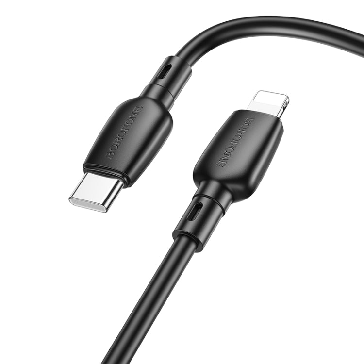 Borofone BX93 PD 20W USB-C/Type-C to 8 Pin Data Cable, Length: 1m