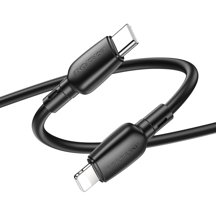 Borofone BX93 PD 20W USB-C/Type-C to 8 Pin Data Cable, Length: 1m