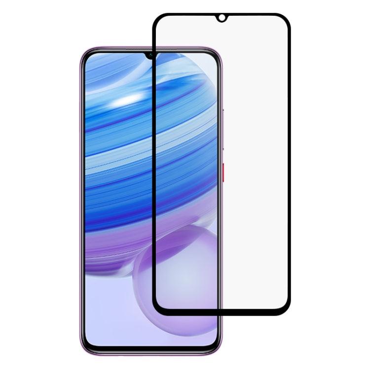 For Xiaomi Redmi 10X 5G Full Glue Full Screen Tempered Glass Film(Black)