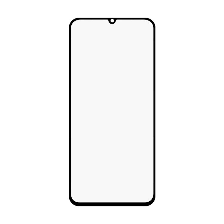 For Xiaomi Mi 10 Lite 3D Curved Edge Full Screen Tempered Glass Film(Black)