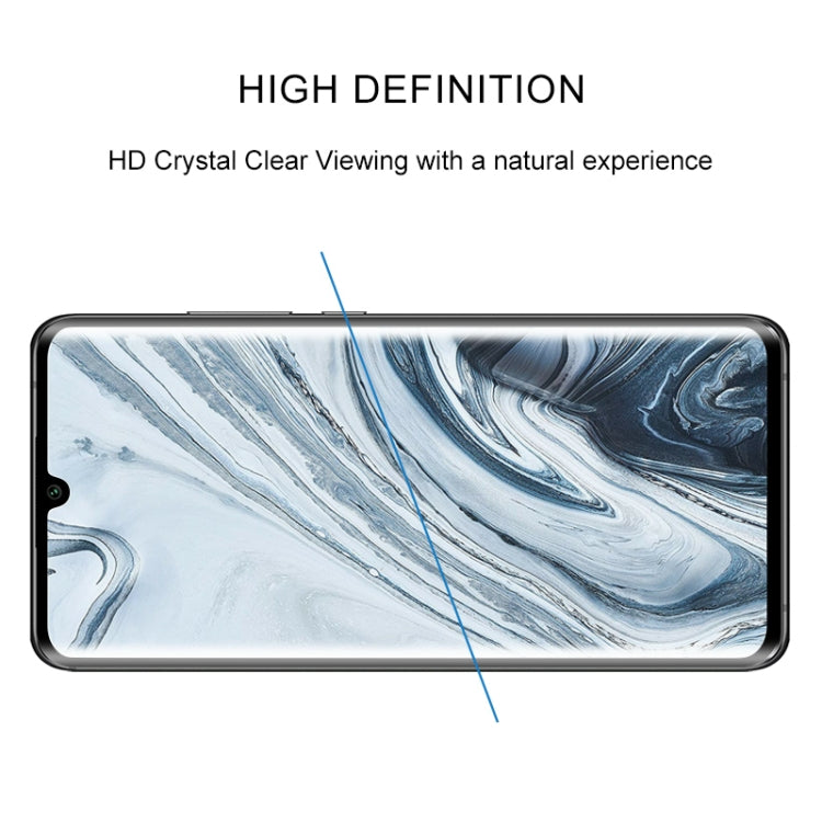 For Xiaomi Mi Note 10 Lite & Mi Note 10 3D Curved Edge Full Screen Tempered Glass Film(Black)