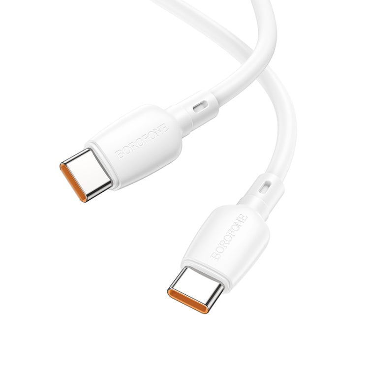 Borofone BX93 100W USB-C/Type-C to USB-C/Type-C Fast Charging Data Cable, Length: 1m
