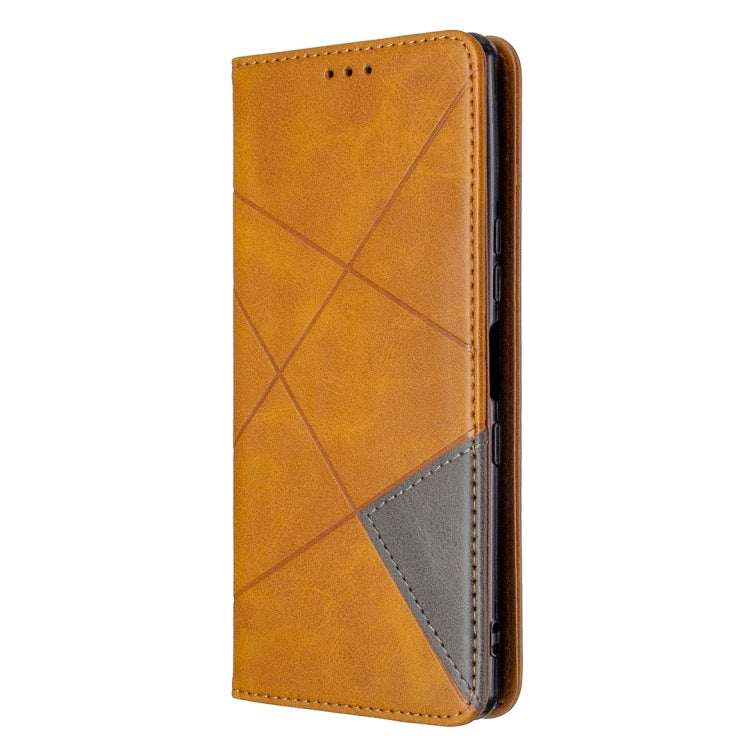 For Sony Xperia L4 Rhombus Texture Horizontal Flip Magnetic Leather Case with Holder & Card Slots & Wallet