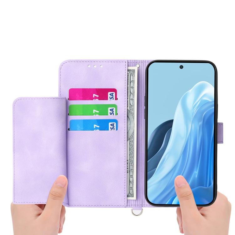 For vivo Y29s 5G / Y04 4G Skin Feel Flowers Embossed Wallet Leather Phone Case
