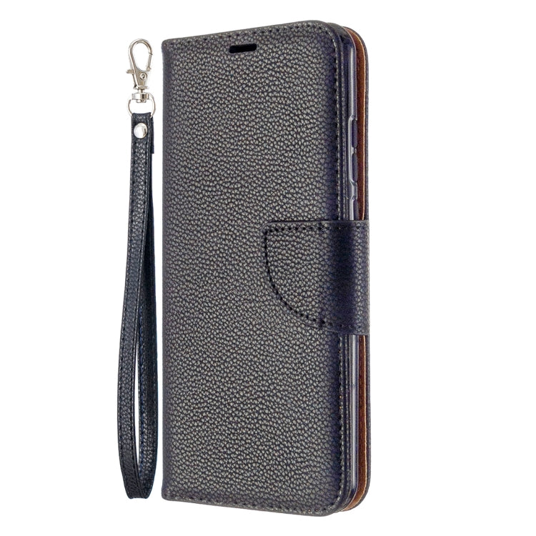 For Huawei P Smart (2020) Litchi Texture Pure Color Horizontal Flip PU Leather Case with Holder & Card Slots & Wallet & Lanyard