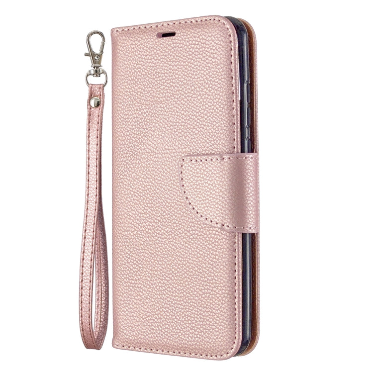 For Huawei P Smart (2020) Litchi Texture Pure Color Horizontal Flip PU Leather Case with Holder & Card Slots & Wallet & Lanyard
