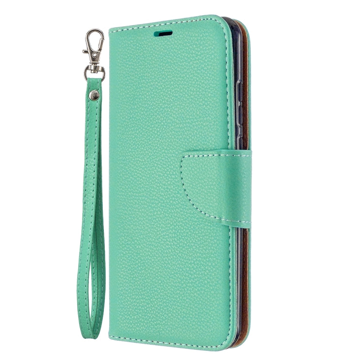 For Huawei P Smart (2020) Litchi Texture Pure Color Horizontal Flip PU Leather Case with Holder & Card Slots & Wallet & Lanyard