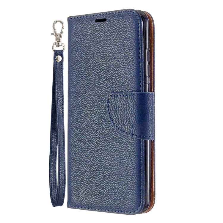 For Huawei P Smart (2020) Litchi Texture Pure Color Horizontal Flip PU Leather Case with Holder & Card Slots & Wallet & Lanyard