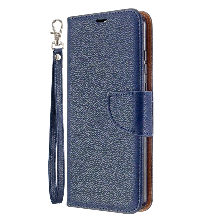 For Huawei Honor 9A Litchi Texture Pure Color Horizontal Flip PU Leather Case with Holder & Card Slots & Wallet & Lanyard