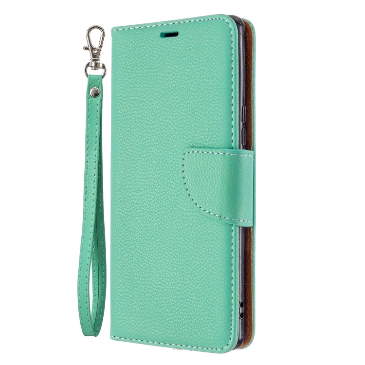 For Sony Xperia L4 Litchi Texture Pure Color Horizontal Flip PU Leather Case with Holder & Card Slots & Wallet & Lanyard