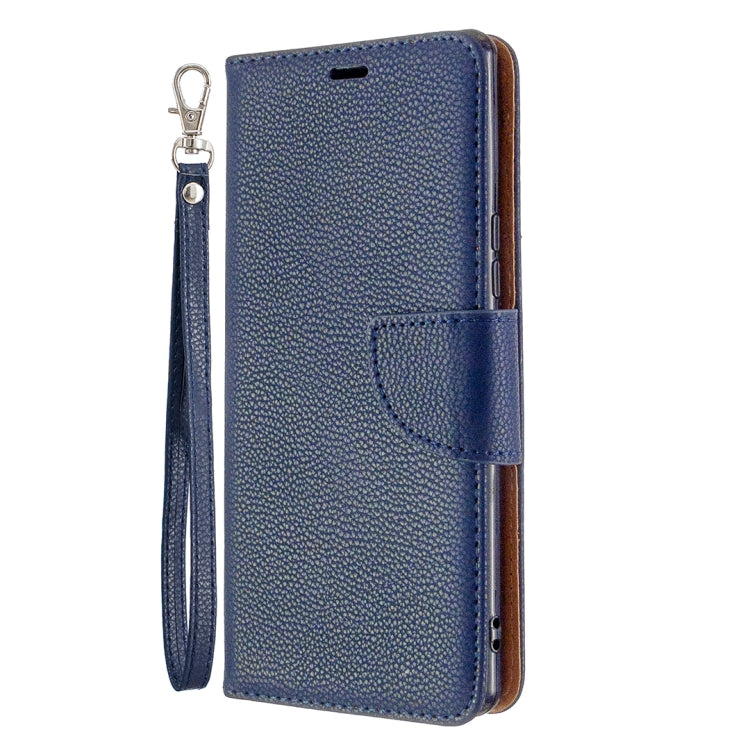 For Sony Xperia L4 Litchi Texture Pure Color Horizontal Flip PU Leather Case with Holder & Card Slots & Wallet & Lanyard