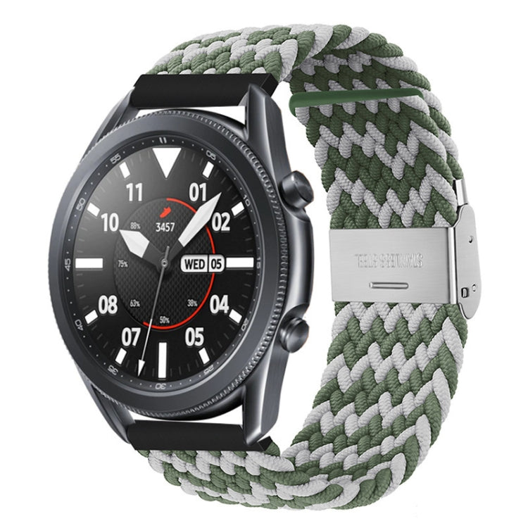 For Huawei Watch 4 / 4 Pro Nylon Braided Metal Buckle Watch Band
