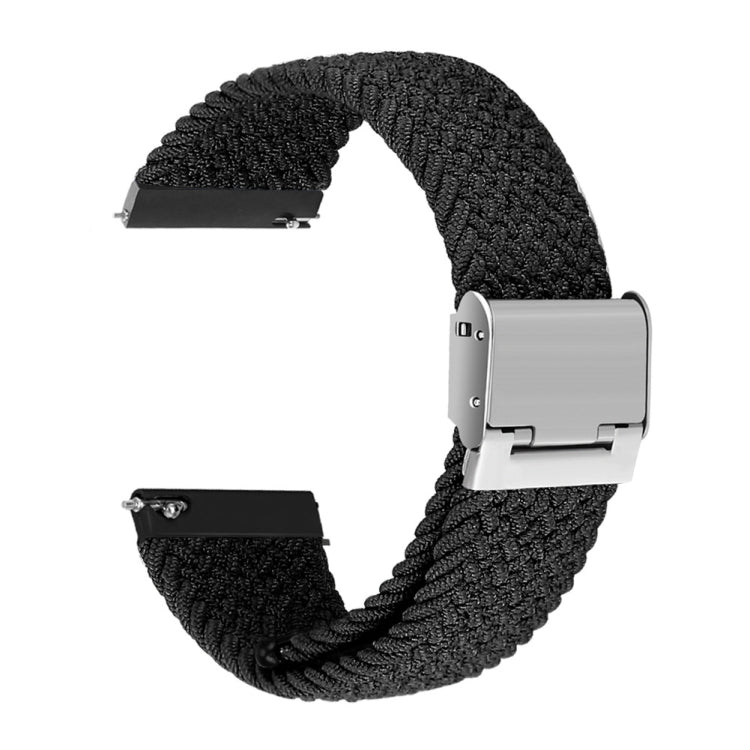 For Huawei Watch 4 / 4 Pro Nylon Braided Metal Buckle Watch Band
