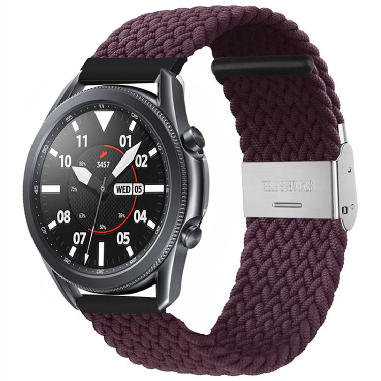 For Huawei Watch 4 / 4 Pro Nylon Braided Metal Buckle Watch Band