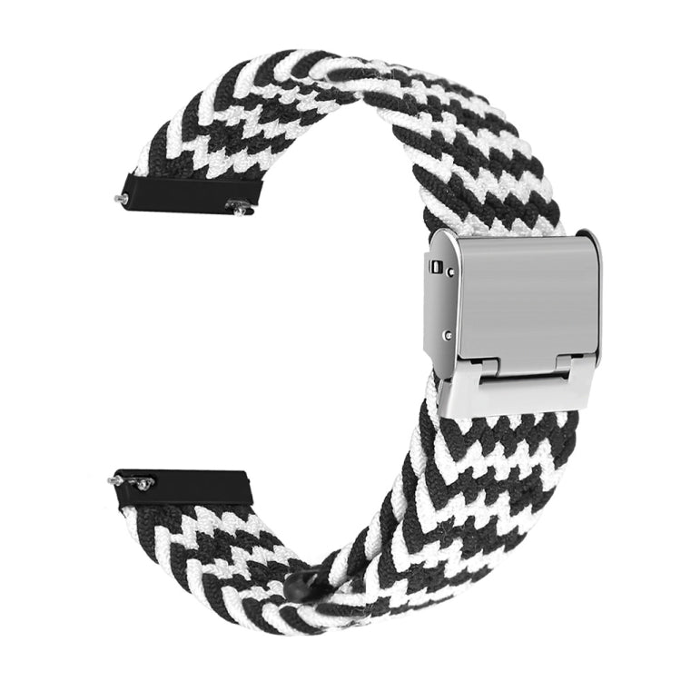 For Huawei Watch 4 / 4 Pro Nylon Braided Metal Buckle Watch Band