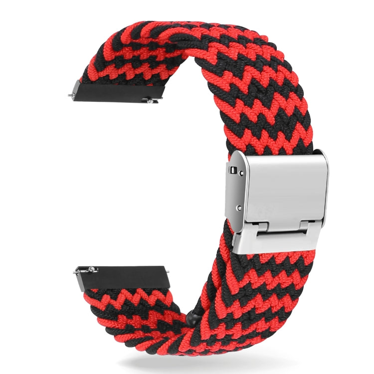 For Huawei Watch 4 / 4 Pro Nylon Braided Metal Buckle Watch Band