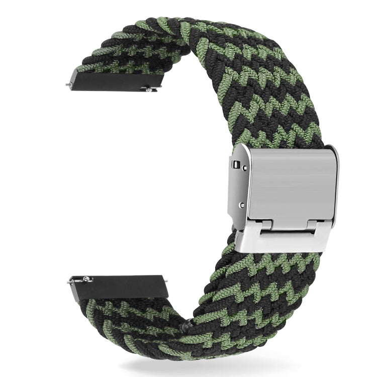 For Huawei Watch 4 / 4 Pro Nylon Braided Metal Buckle Watch Band