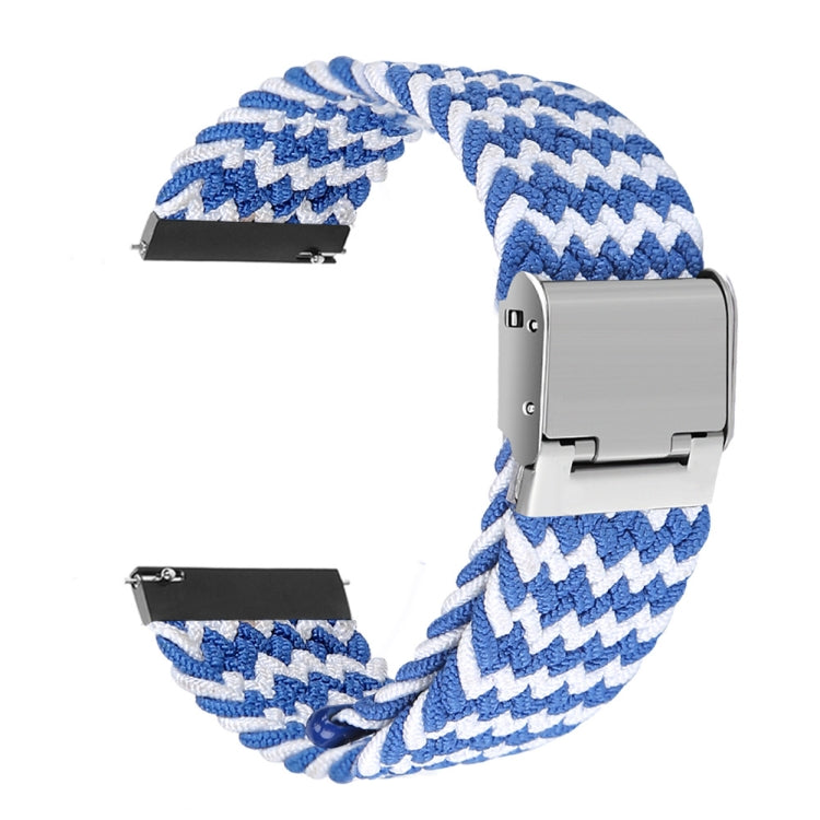For Huawei Watch 4 / 4 Pro Nylon Braided Metal Buckle Watch Band