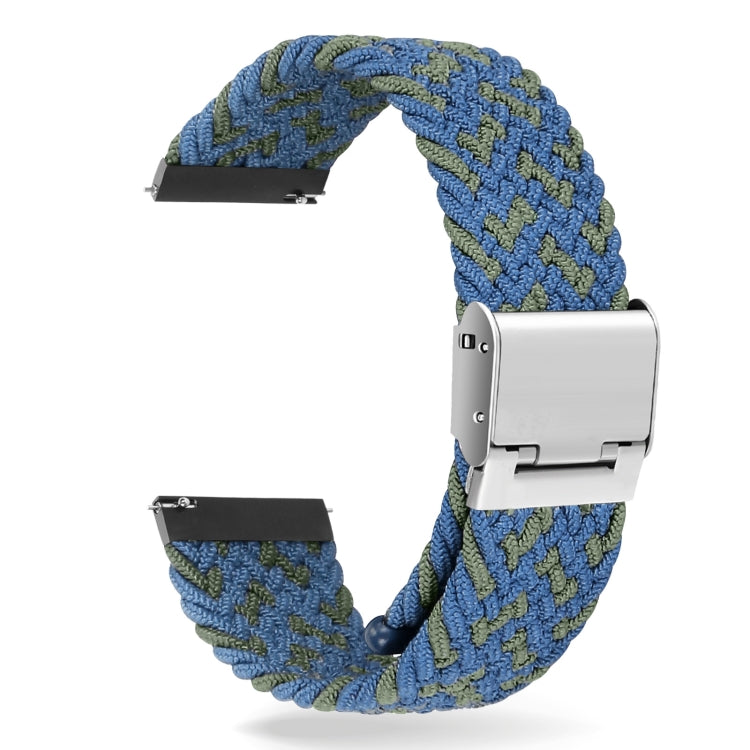 For Huawei Watch 4 / 4 Pro Nylon Braided Metal Buckle Watch Band