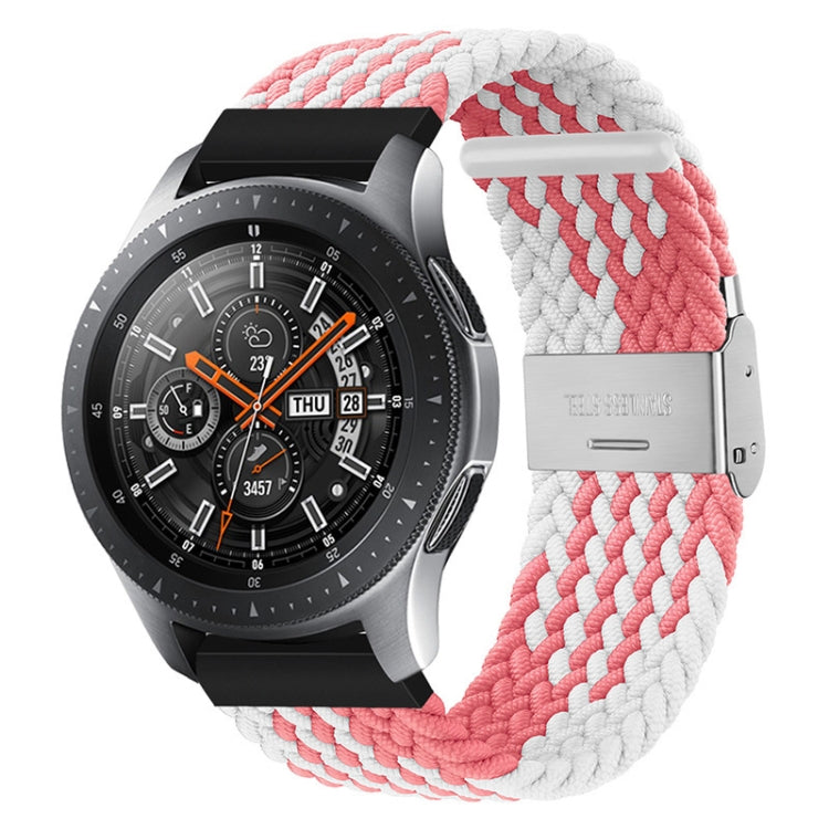 For Huawei Watch 4 / 4 Pro Nylon Braided Metal Buckle Watch Band