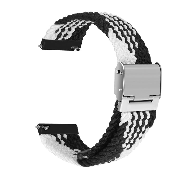 For Huawei Watch 4 / 4 Pro Nylon Braided Metal Buckle Watch Band