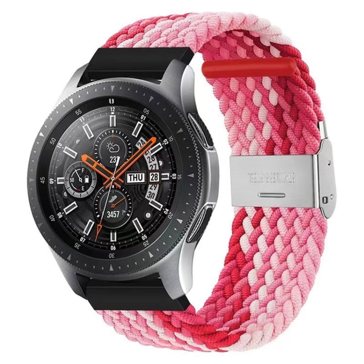 For Huawei Watch 4 / 4 Pro Nylon Braided Metal Buckle Watch Band