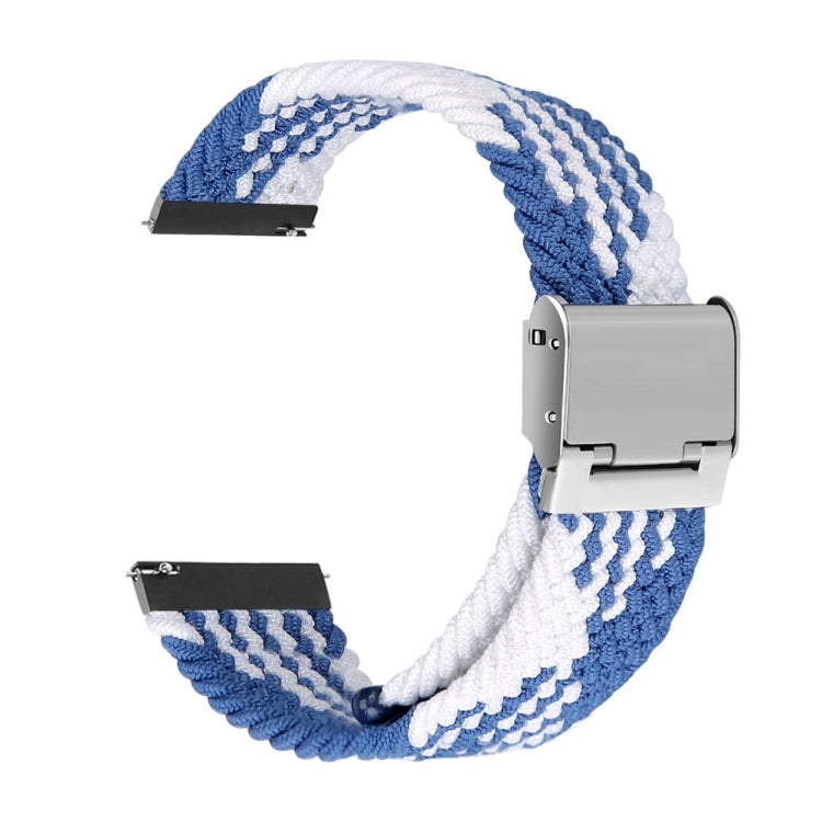 For Huawei Watch 4 / 4 Pro Nylon Braided Metal Buckle Watch Band