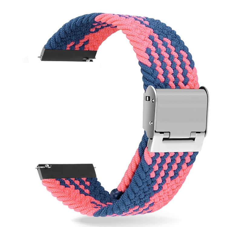For Huawei Watch 4 / 4 Pro Nylon Braided Metal Buckle Watch Band