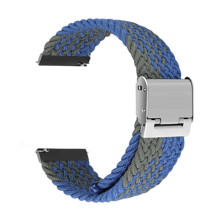 For Huawei Watch 4 / 4 Pro Nylon Braided Metal Buckle Watch Band