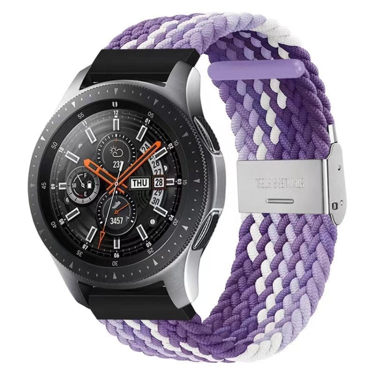 For Huawei Watch 4 / 4 Pro Nylon Braided Metal Buckle Watch Band