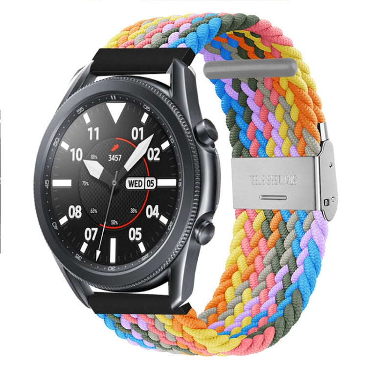 For Huawei Watch 4 / 4 Pro Nylon Braided Metal Buckle Watch Band