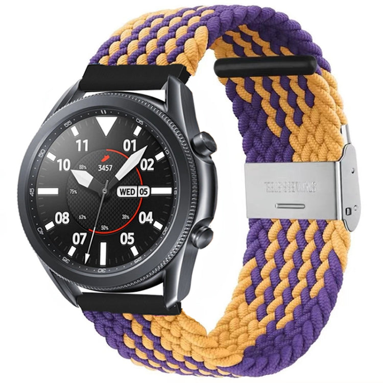 For Huawei Watch 4 / 4 Pro Nylon Braided Metal Buckle Watch Band
