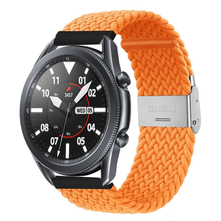 For Huawei Watch 4 / 4 Pro Nylon Braided Metal Buckle Watch Band