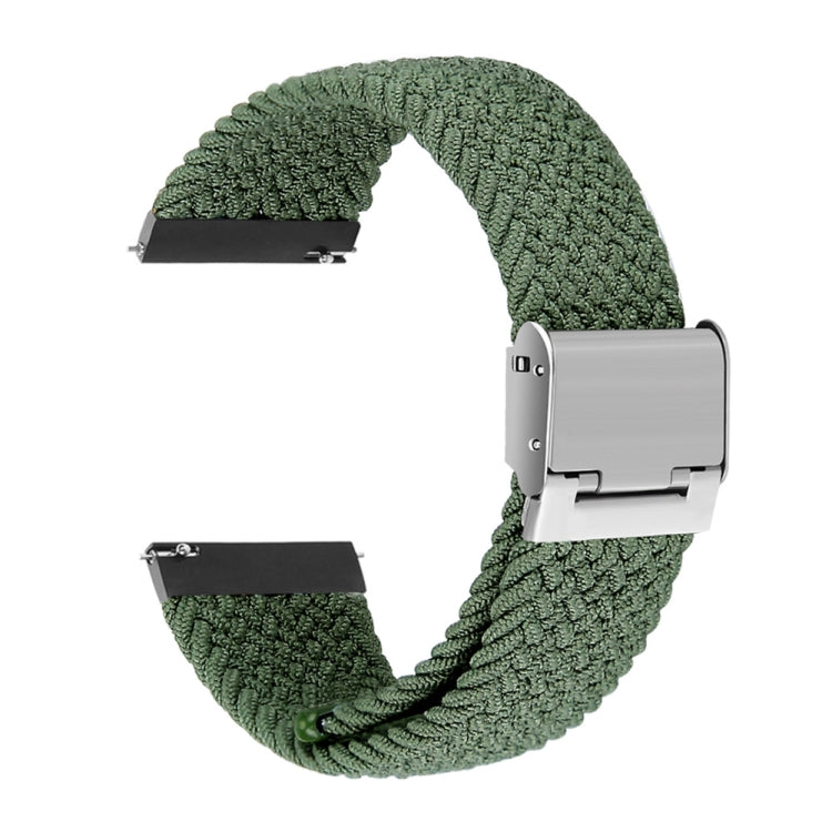 For Huawei Watch 4 / 4 Pro Nylon Braided Metal Buckle Watch Band