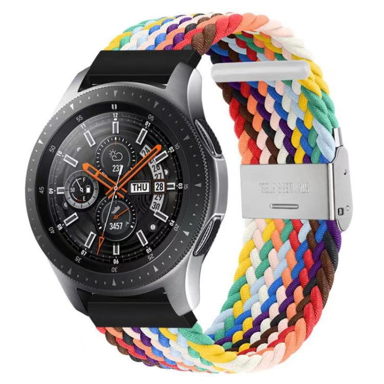 For Huawei Watch 4 / 4 Pro Nylon Braided Metal Buckle Watch Band