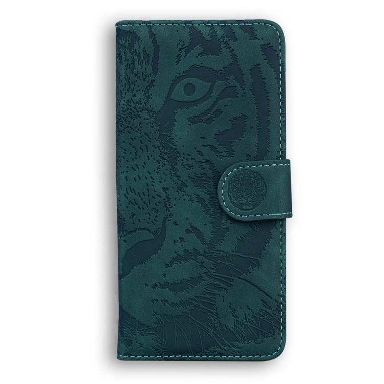 For Motorola Moto G 5G 2025 Tiger Embossing Pattern Flip Leather Phone Case