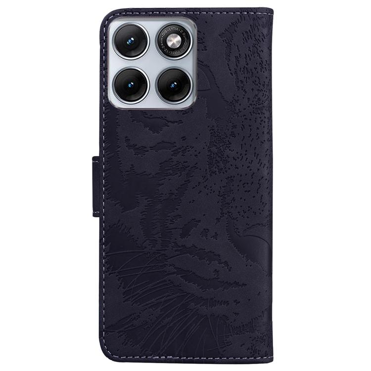 For Motorola Edge 70 Fusion 5G Tiger Embossing Pattern Flip Leather Phone Case