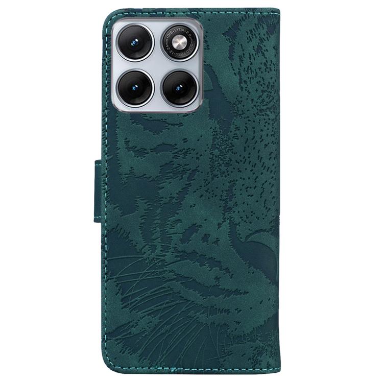 For Motorola Edge 70 Fusion 5G Tiger Embossing Pattern Flip Leather Phone Case