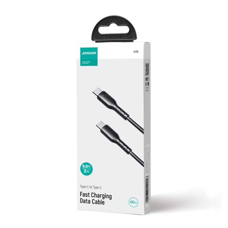 JOYROOM SA26-CC3 Flash Charge Series 60W USB-C / Type-C to USB-C / Type-C Fast Charging Data Cable, Cable Length: