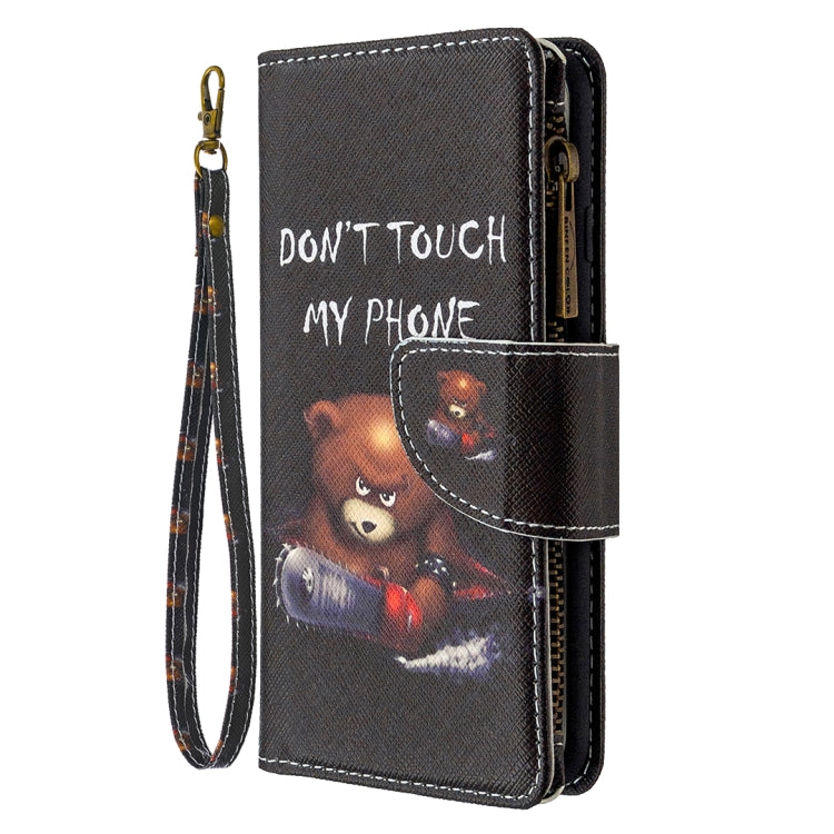 For Xiaomi Redmi 8 Colored Drawing Pattern Zipper Horizontal Flip Leather Case with Holder & Card Slots & Wallet