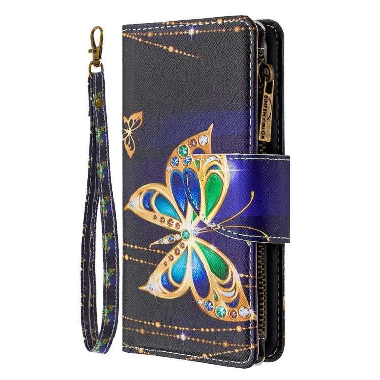 For Xiaomi Redmi Note 8 Colored Drawing Pattern Zipper Horizontal Flip Leather Case with Holder & Card Slots & Wallet