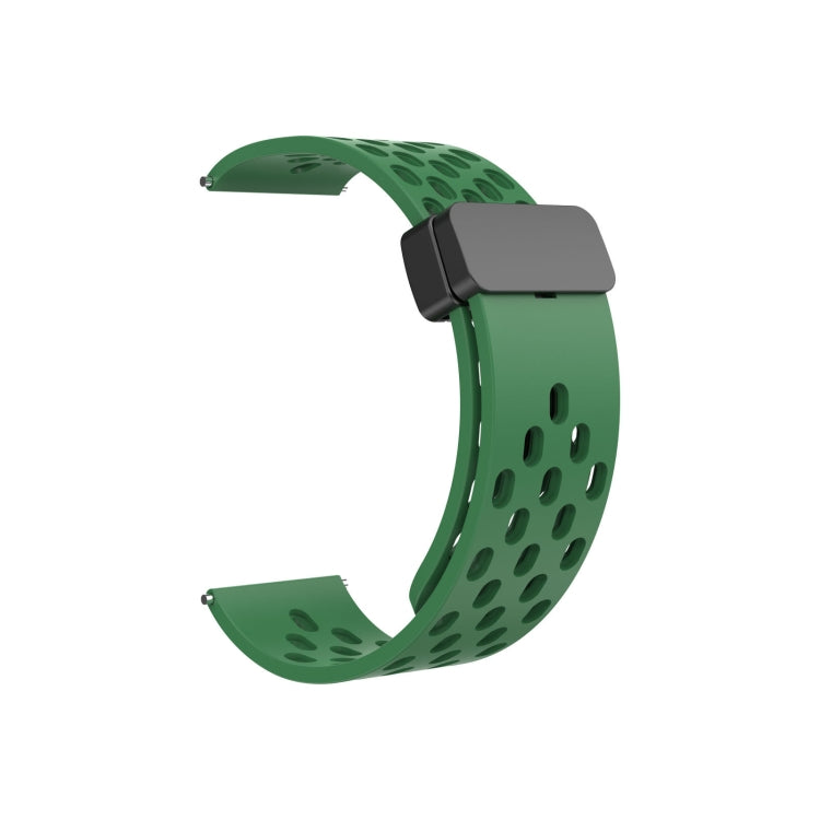 For Huawei Watch 4 / 4 Pro Magnetic Clasp Silicone Watch Band