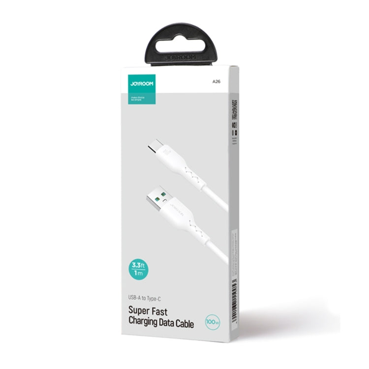 JOYROOM SA26-AC6 Flash Charge Series 100W USB to USB-C / Type-C Fast Charging Data Cable, Cable Length: