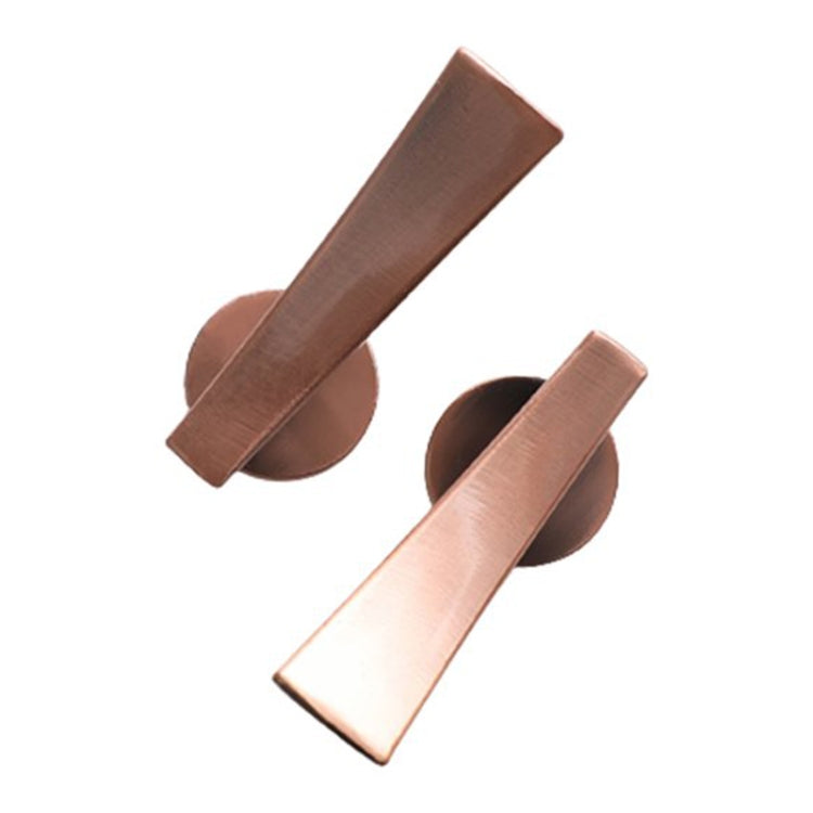 1pair Thickened Flat Hook Door Handle Hook Free Punch Free Installation Curtain Wall Hook