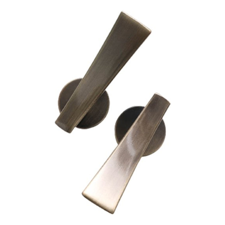 1pair Thickened Flat Hook Door Handle Hook Free Punch Free Installation Curtain Wall Hook