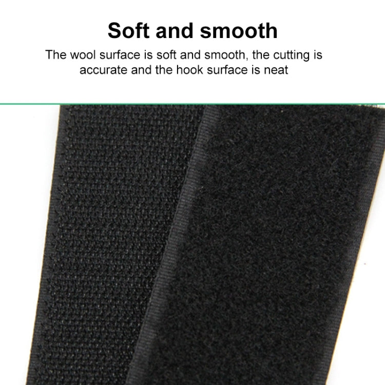 2.5cm Wide Nylon Clothing Textile Accessories Without Glue Hook and Loop Fastener